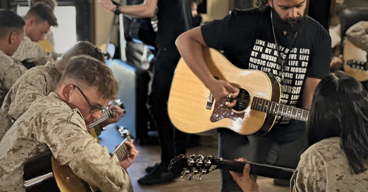 Discover how the Shoulder to Shoulder Veterans Music Program uses music to help veterans heal, connect, and express themselves creatively.