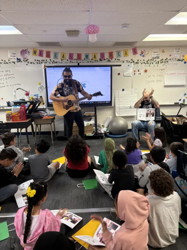 Guitar Magic - Kid's Music Education Program Live at Dearing Elementary School